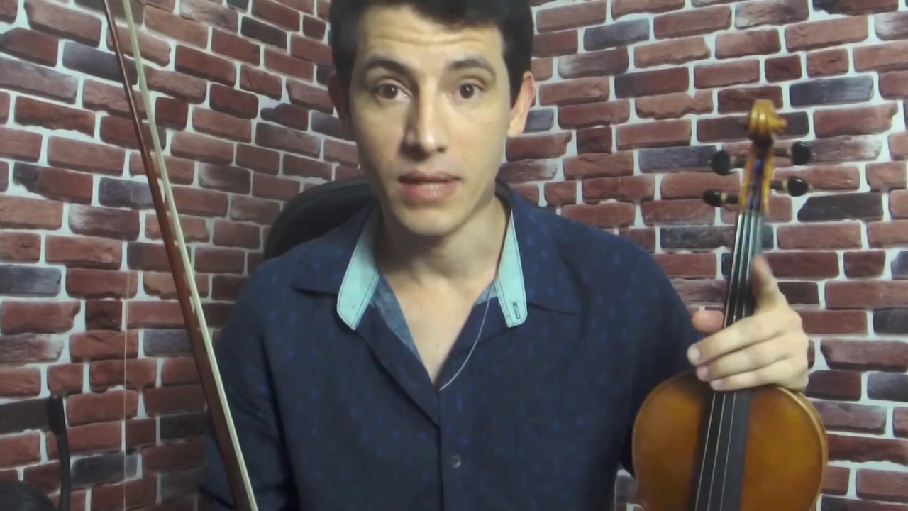 Aula de Violino "Tocar RELAXADO/Sem TENSÃO"