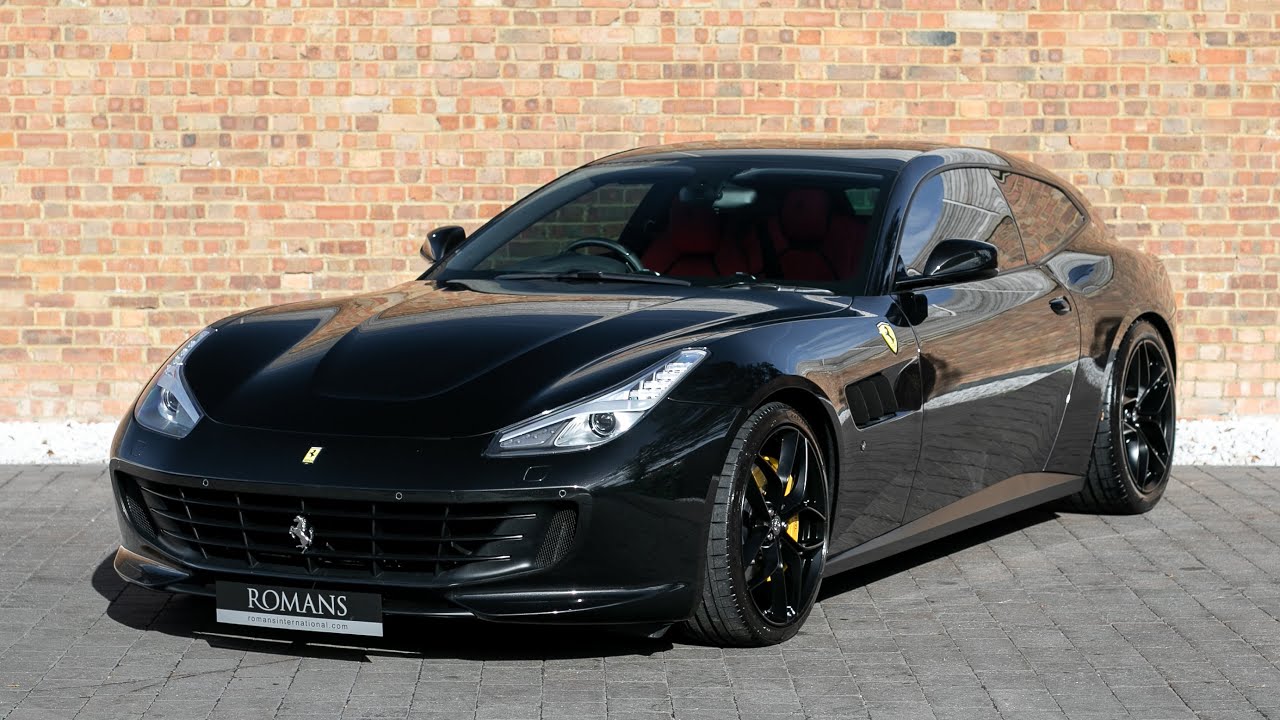 2018 Ferrari GTC4 Lusso T  - Jet Black - Walkaround, Interior & Loud Revs - High Quality