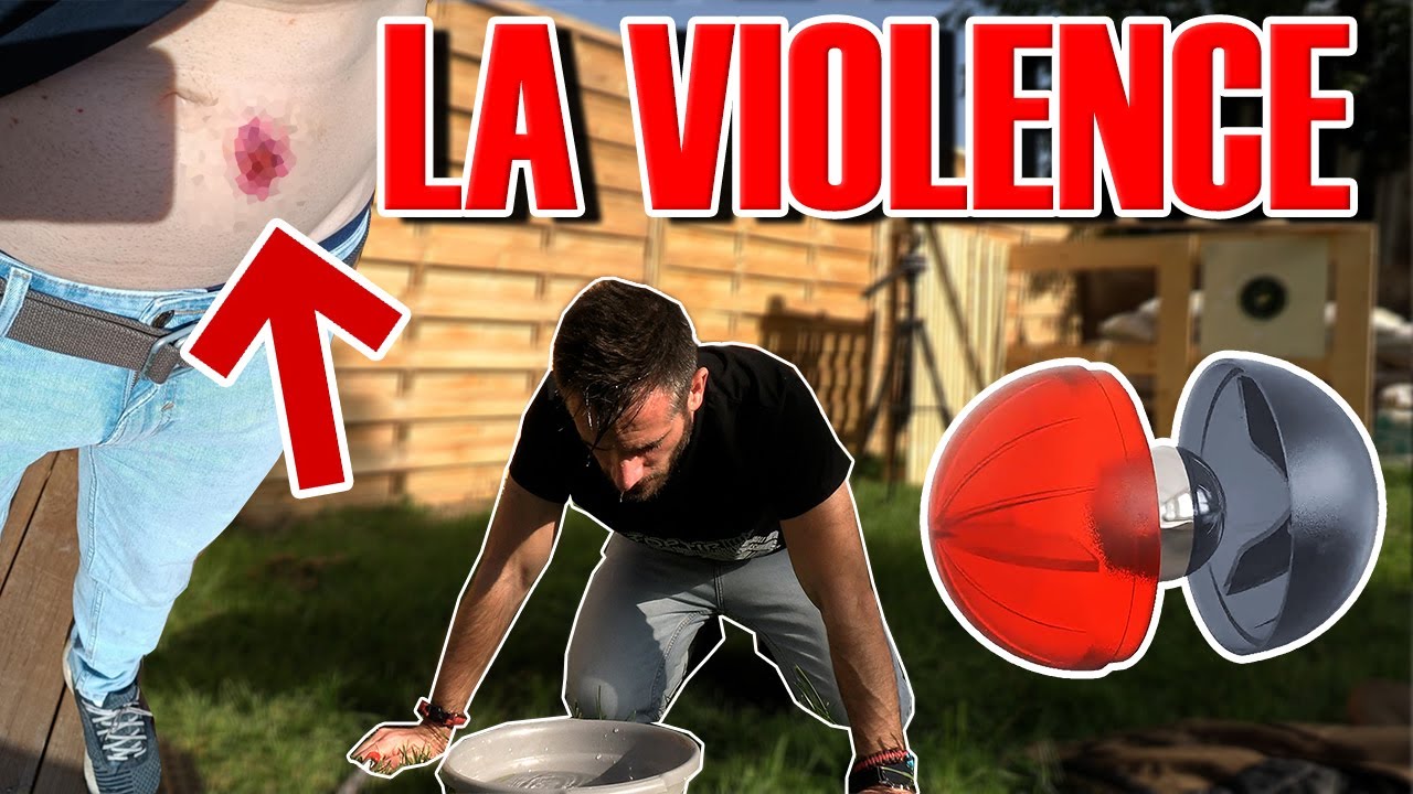 La r&eacute;alit&eacute;! J'ai test&eacute; sur moi : la bille PepperBall P2P Core Umarex