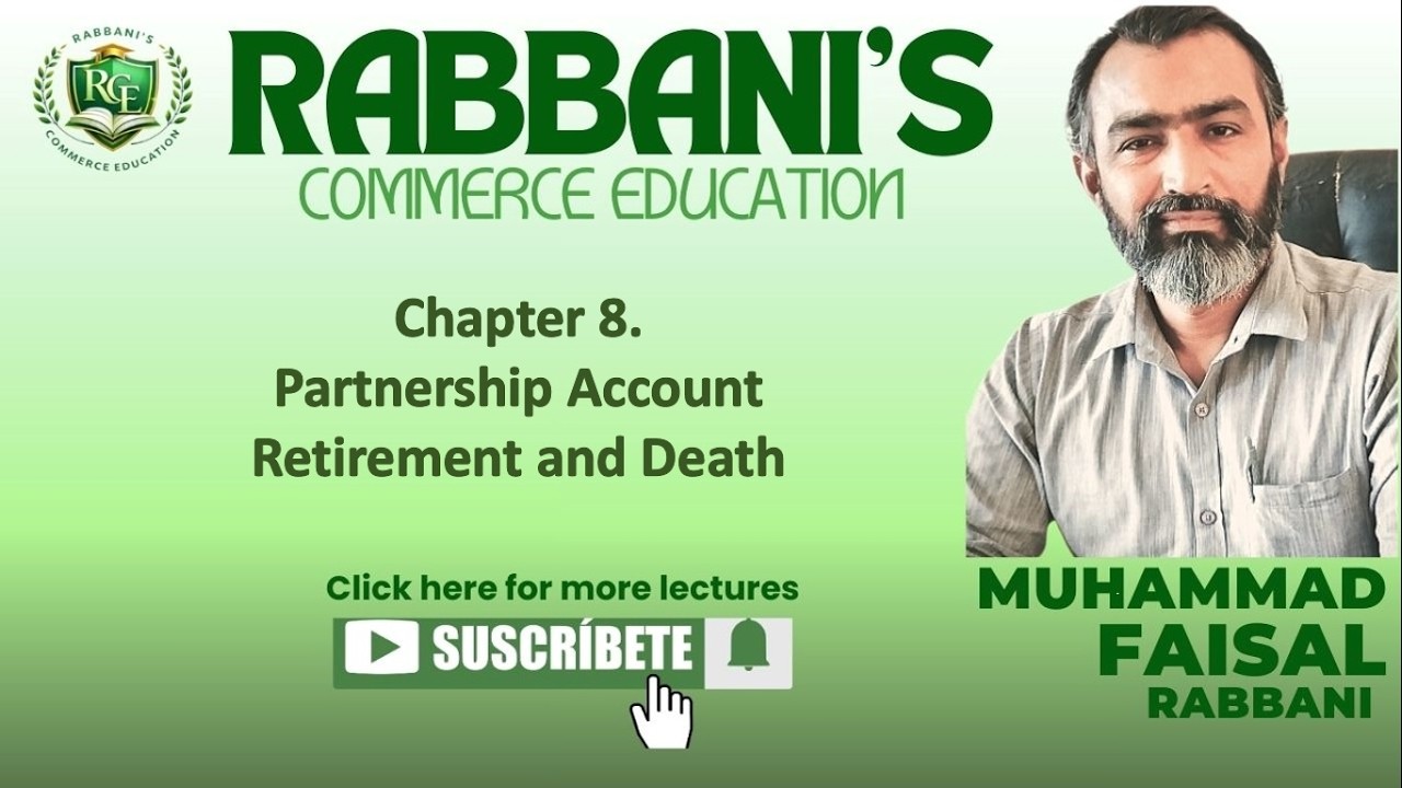 PARTNERSHIP ACCOUNTS Retirement and Death Question No.6, Part II