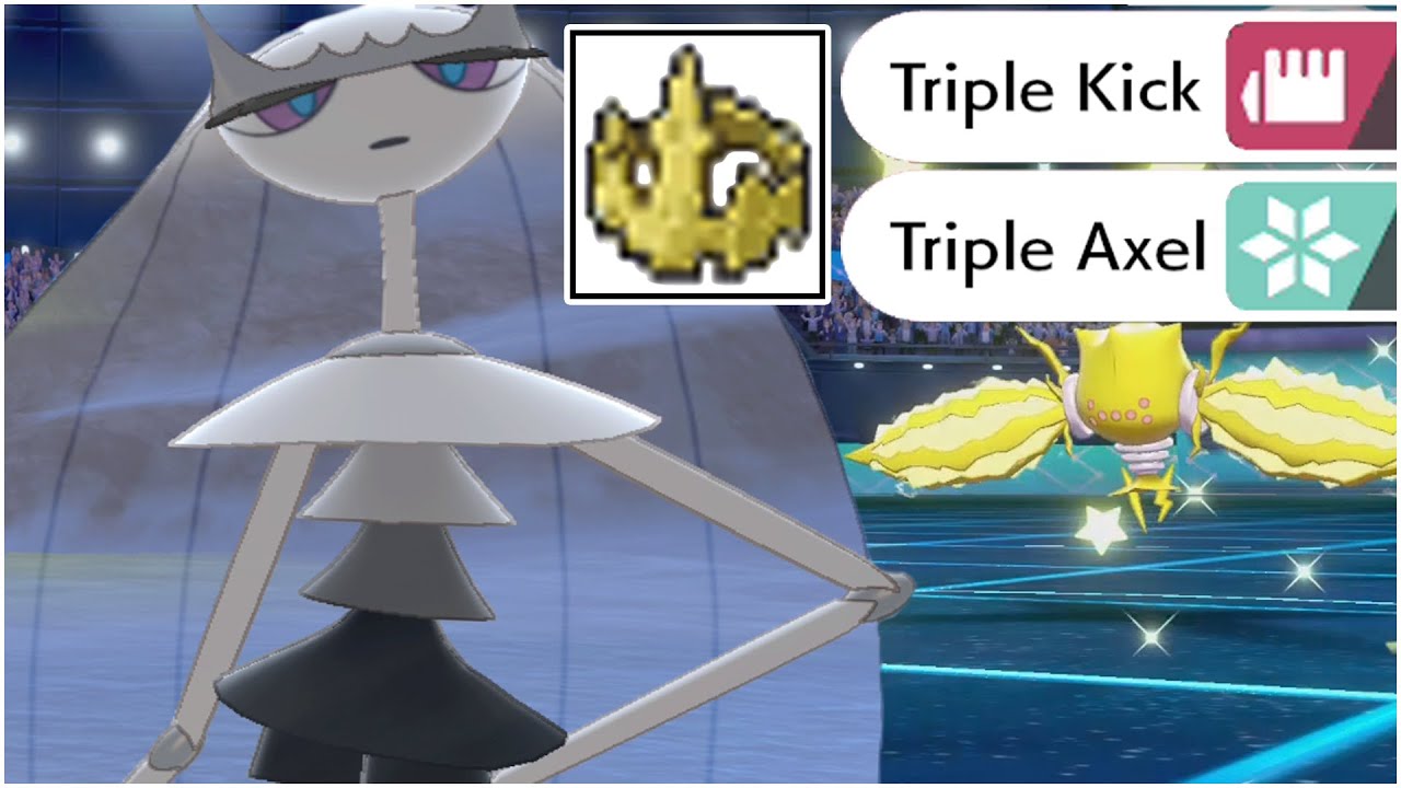 PHEROMOSA SWEEP! Shiny Pheromosa Moveset Triple Kick, Triple Axel