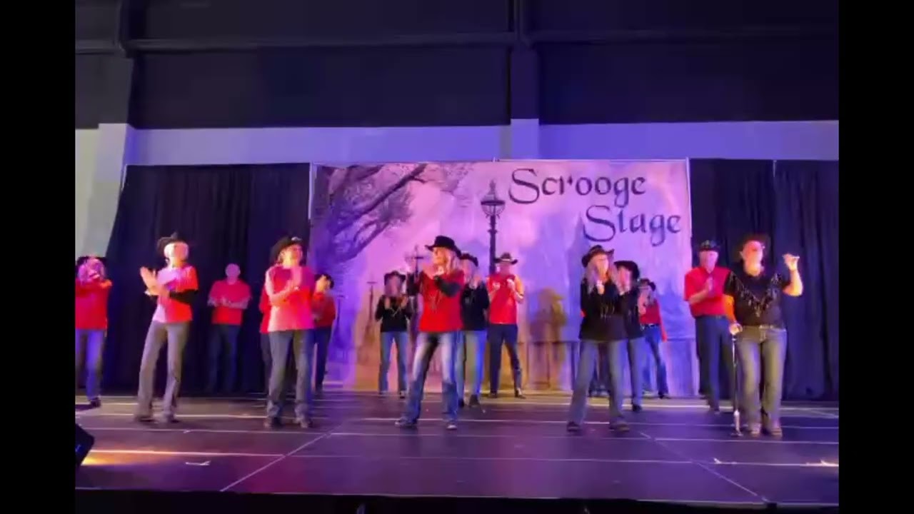 DICKENS FESTIVAL 2025 —-line dance demo