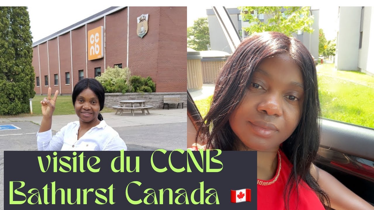 Vlog une journee avec moi à l'ecole, visite de Bathurst, visite du CCNB #vlog #etude #ccnb #travail