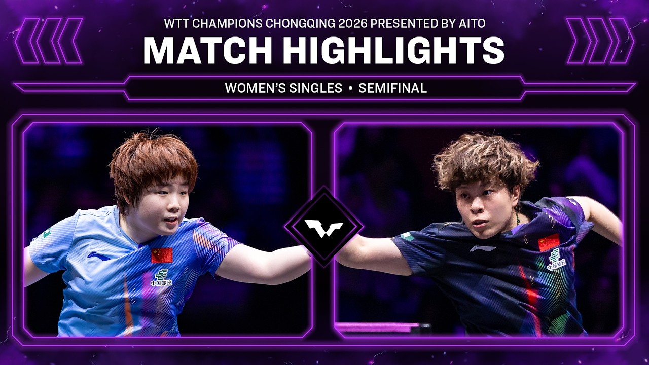 Kuai Man vs Wang Yidi | WS SF | #WTTChongqing 2026