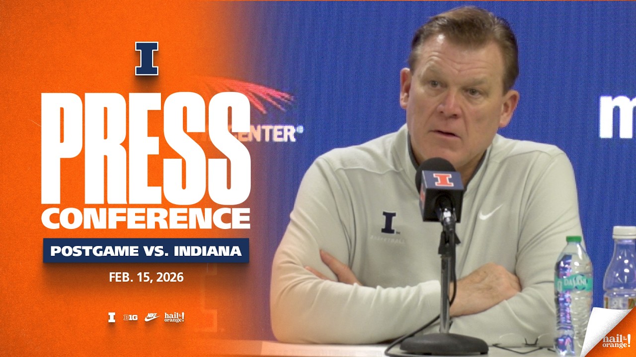 Illinois Men's Basketball | Postgame Press Conference vs. Indiana 2/15/26