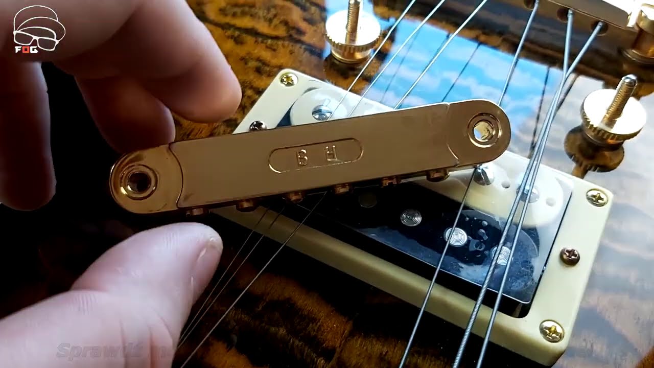 Uciążliwy Tune O Matic z gwintem  - Ciekawostki z Serwisu GitarowaMgła - FOGshot