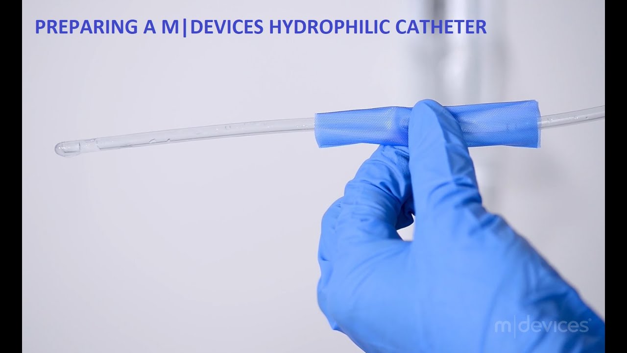 Hydrophilic Coated Nelaton Catheter - Solmed Pty Limited