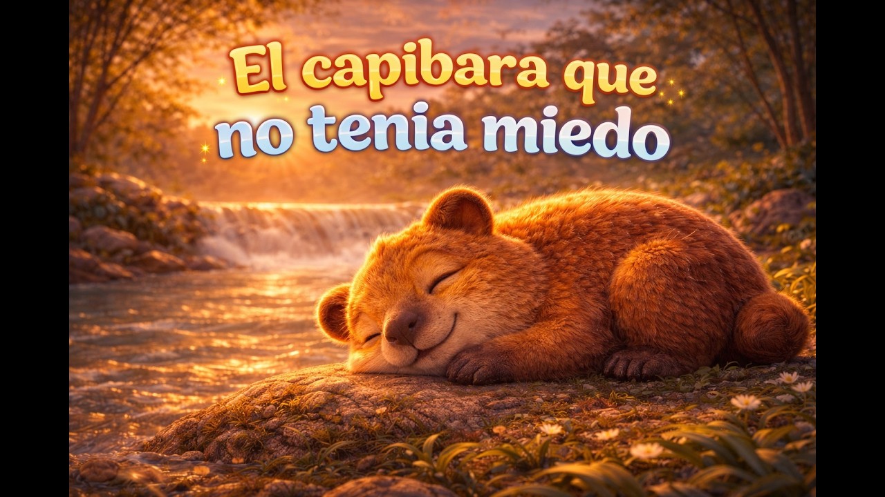 El capibara que no ten&iacute;a miedo 🦫✨ | Cuento infantil sobre valent&iacute;a y calma | Cuentos para ni&ntilde;os