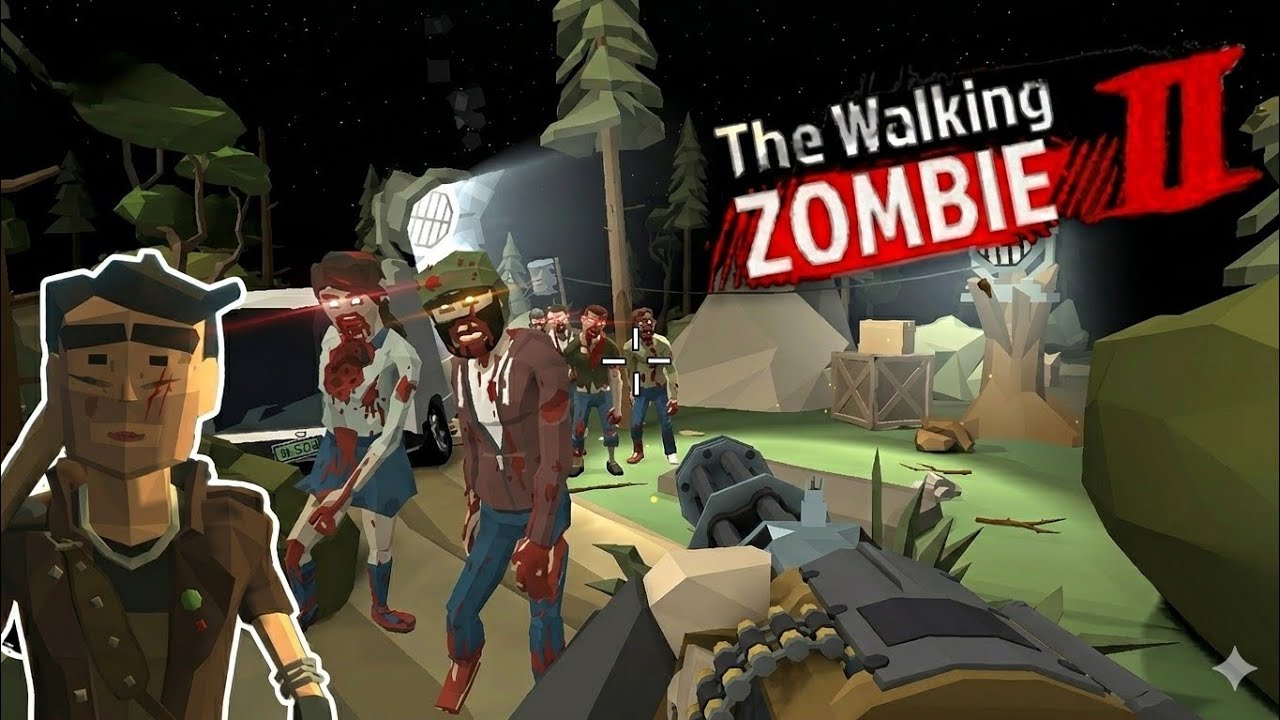  PLAYING ZOMBIE GAME | THE WALKING ZOMBIE 2 