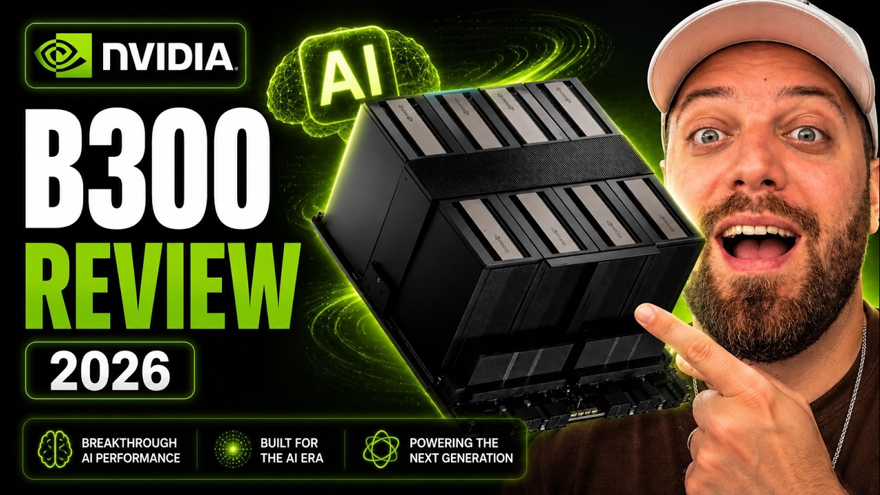 Recenzja Nvidii B300 z 288 GB pamięci V-ram i potężnym procesorem graficznym