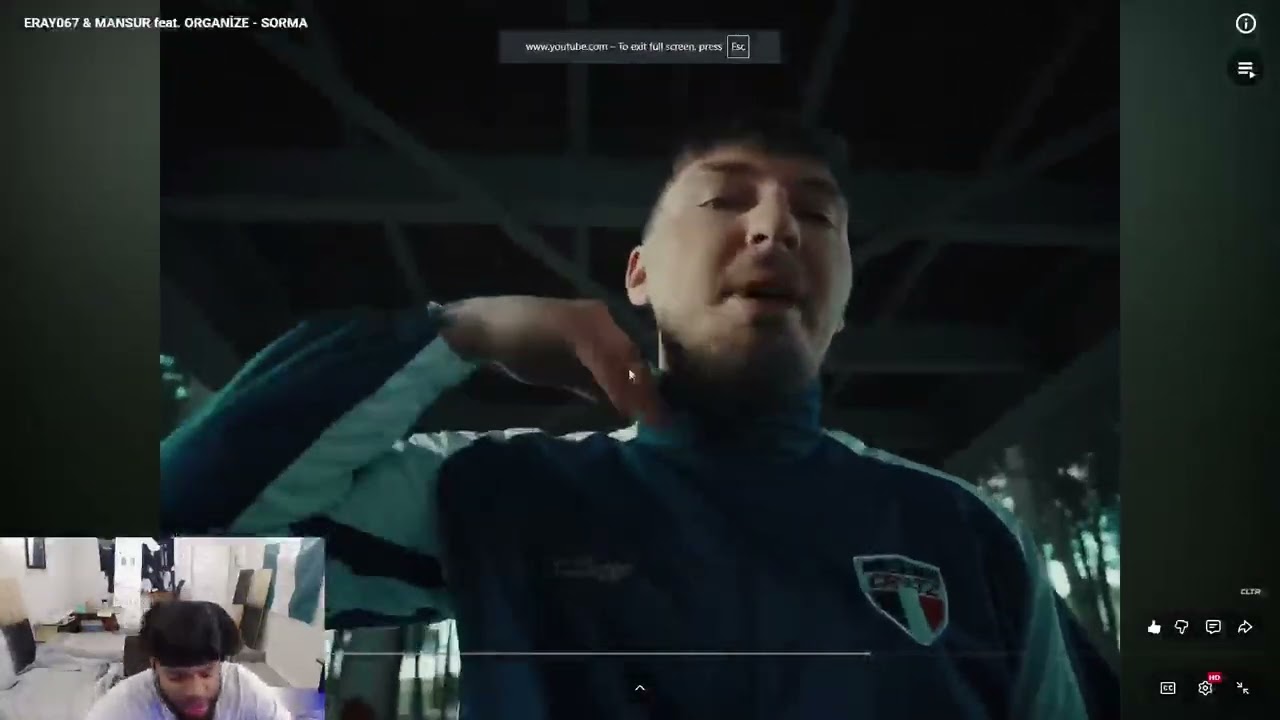 Реакция на турецкий рэп ERAY067 & MANSUR feat. ORGANİZE - SORMA