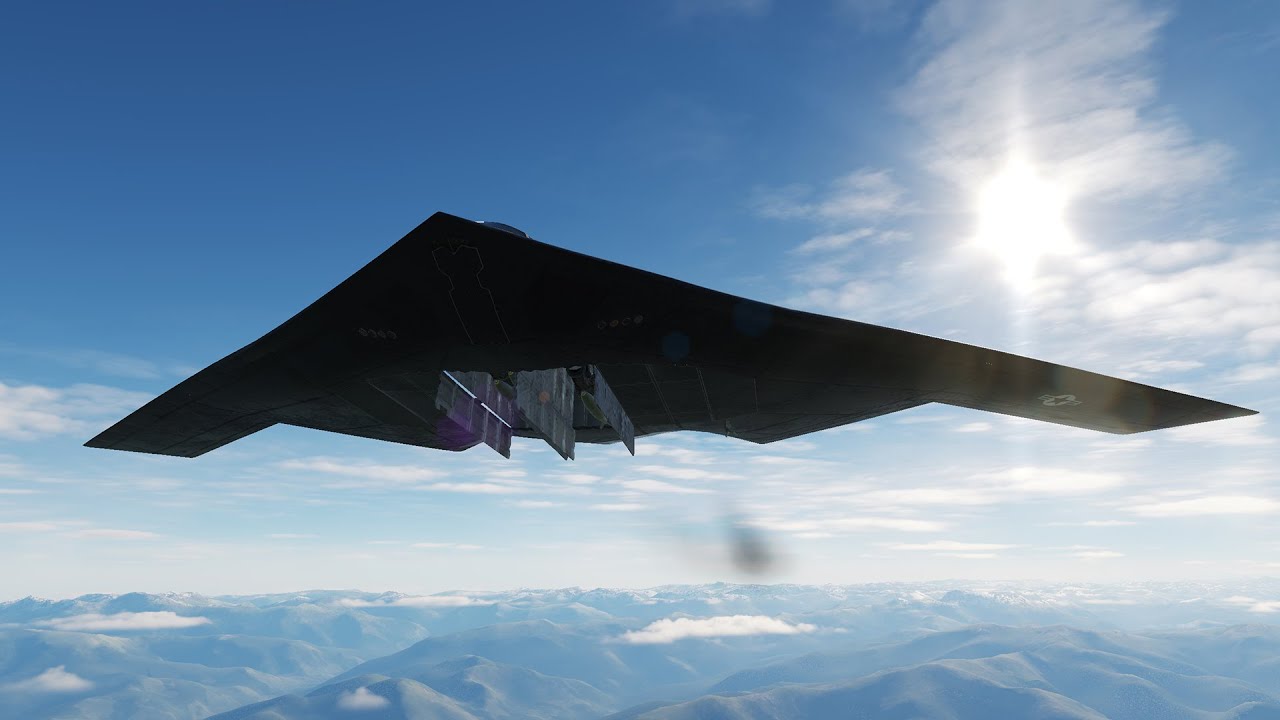 B-2 Spirit Attacks Russian Airport in Silent - DCS World