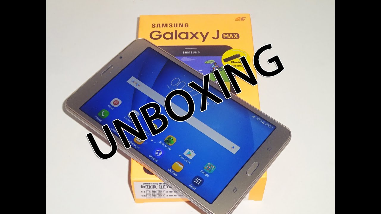 Samsung Galaxy J Max Unboxing