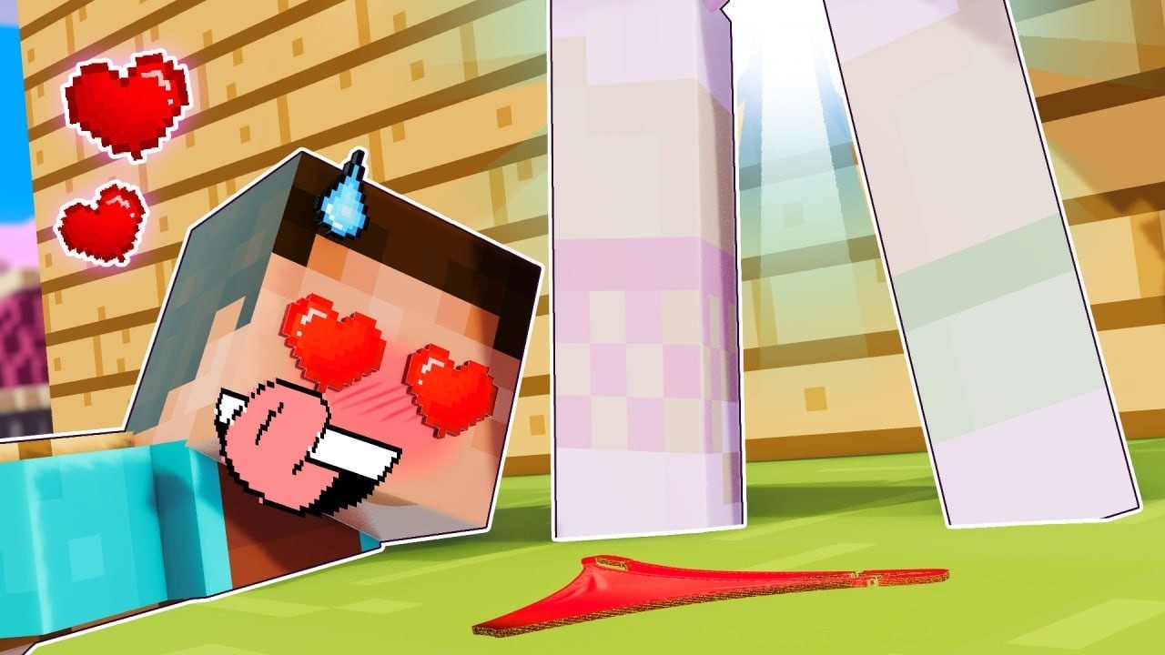 Herobrine And Mobs in GIRLS ONLY HOSPITAL Love Curse