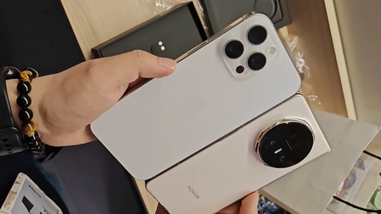 Honor Magic V5 Fold 5G Unboxing & Camera Zoom Test | Compare With iPhone 16 Pro Max, Magic V3!