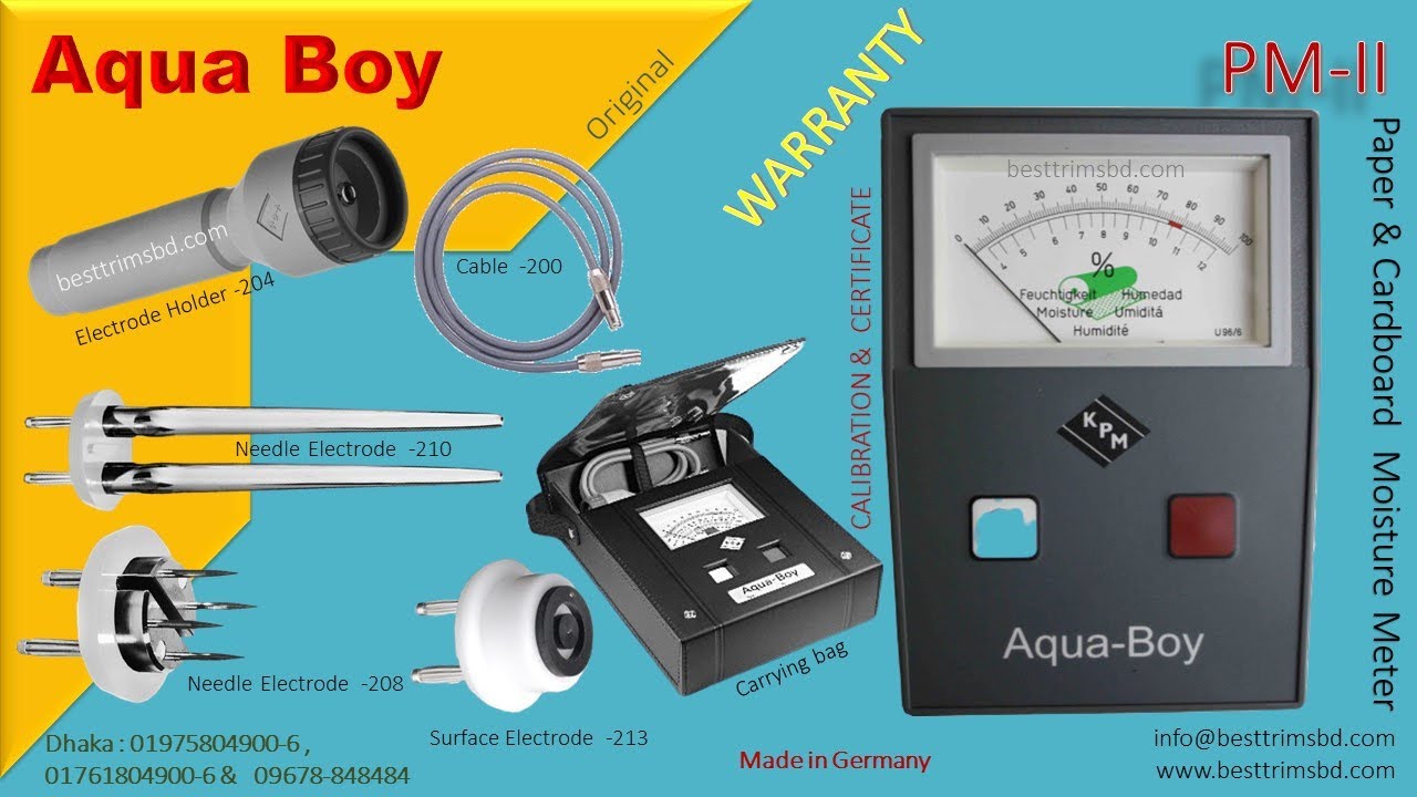 Aqua-Boy Moisture or Humidity 📐 measure meter
