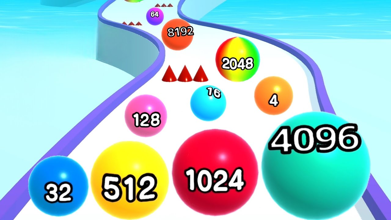 BALL Run 2048 &ndash; Merge Number Master Gameplay Walkthrough | Android & iOS