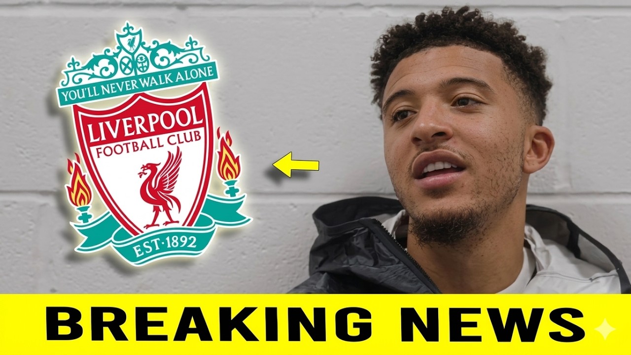 JADON SANCHO SHOCKING STATEMENT ON HIS FREE TRANSFER TO LIVERPOOL! LIVERPOOL NEWS