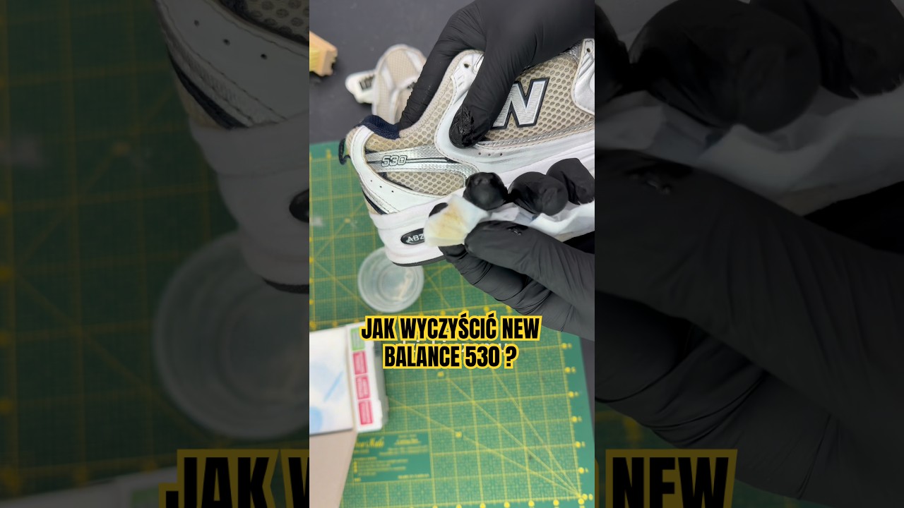 JAK WYCZYŚCIĆ #NEWBALANCE530 ? #czyszczenie #poznan
