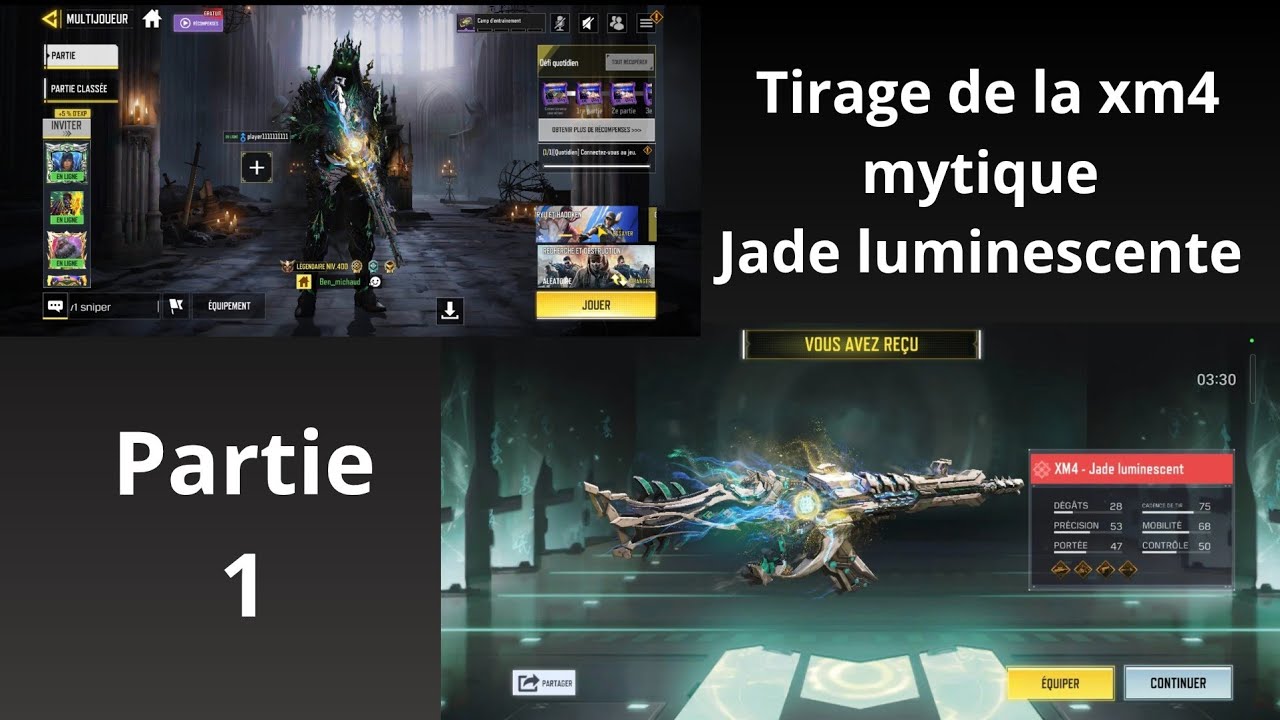 J'ai enfin décroché la xm4 mytique jade luminescent