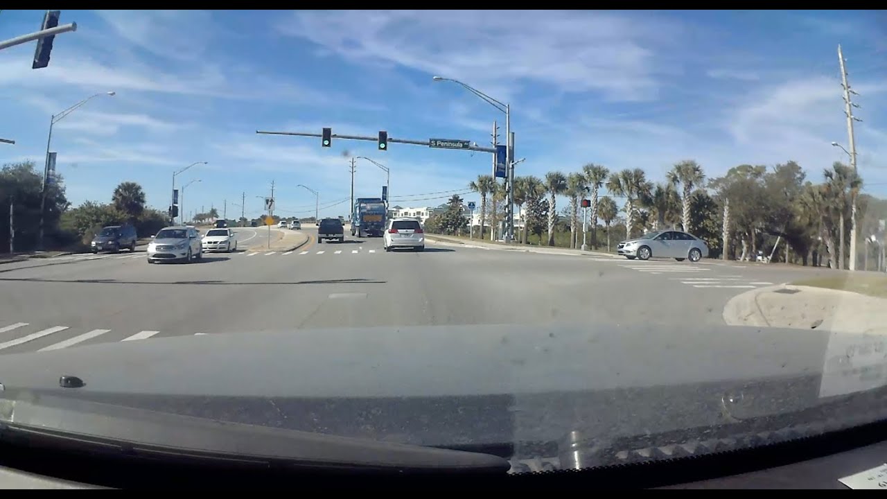 Driving from New Smyrna Beach, FL to North Carolina (Dashcam)