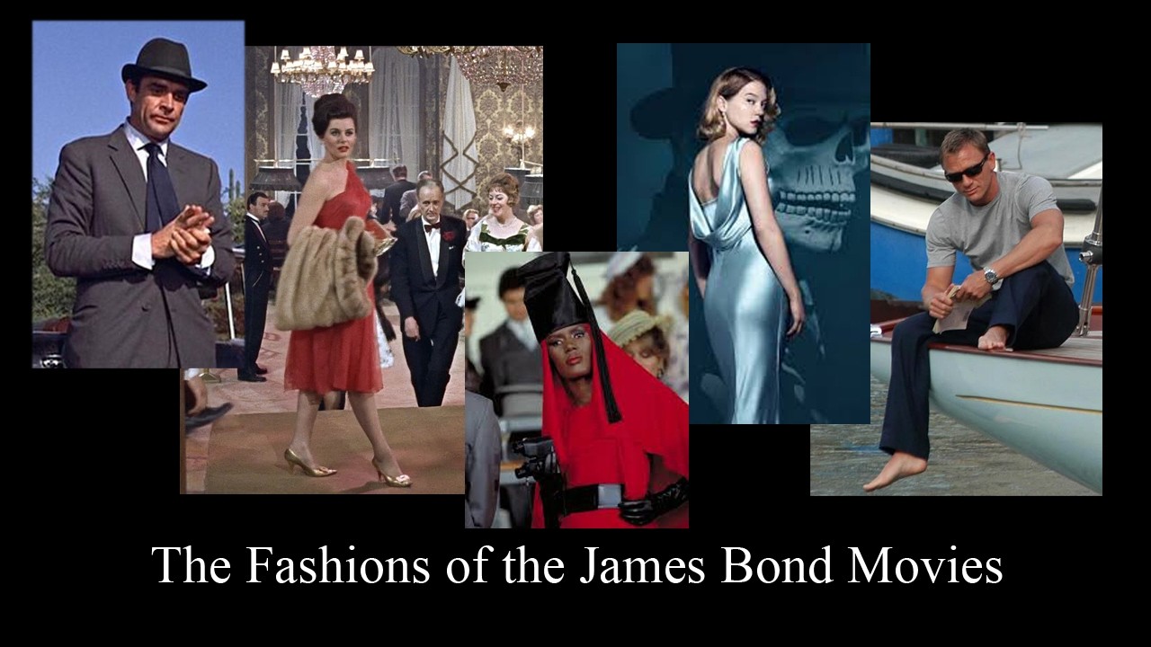 The Fashions of the James Bond Movies