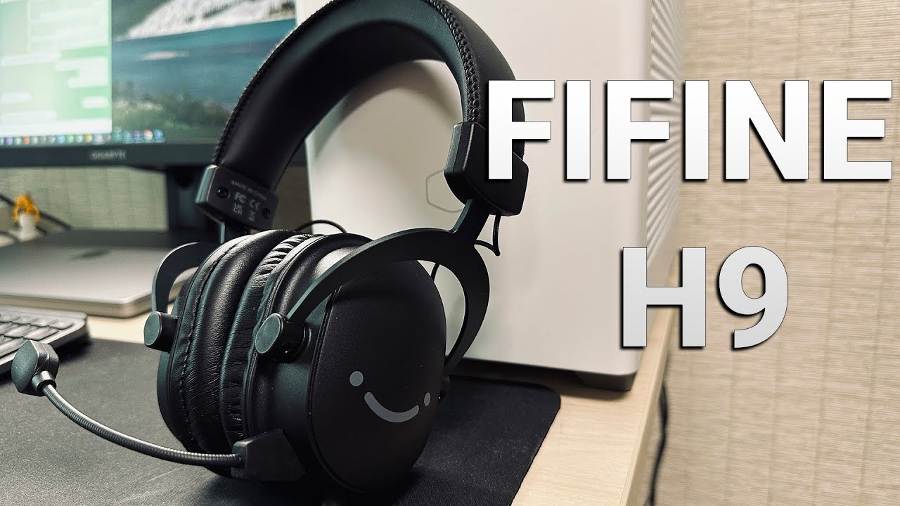 Лучший микрофон среди гарнитур - Fifine H9 обзор