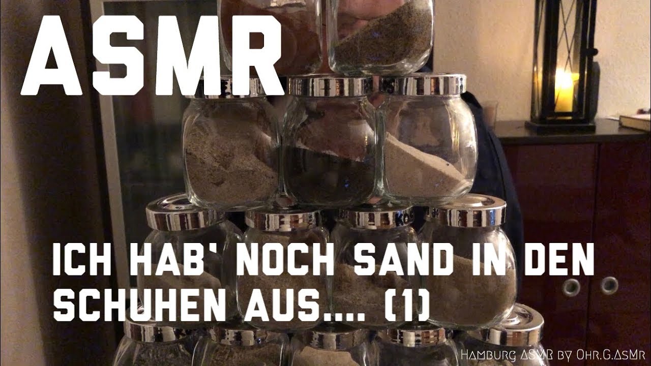 ASMR-Ich hab`noch Sand in den Schuhen aus.... (1) Flüstern /whispering