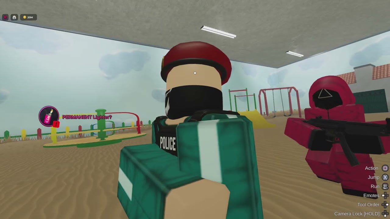 Roblox لعبة الحبار😂