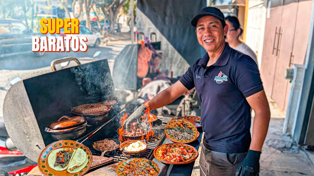 Conocimos los Tacos de Asada más Baratos de Michoacán | Almorzamos Sabroso en Familia