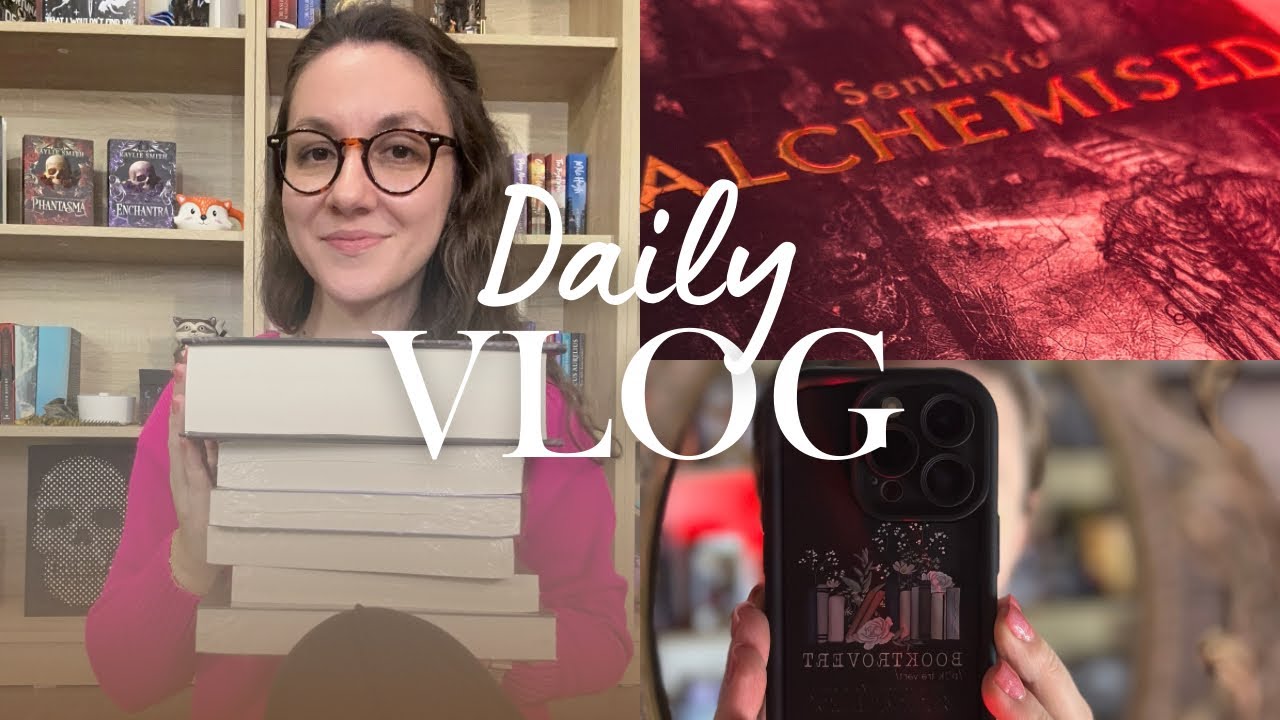 Carti noi in biblioteca, discutii despre ALCHEMISED si cumparaturi de pe Temu | Daily vlog