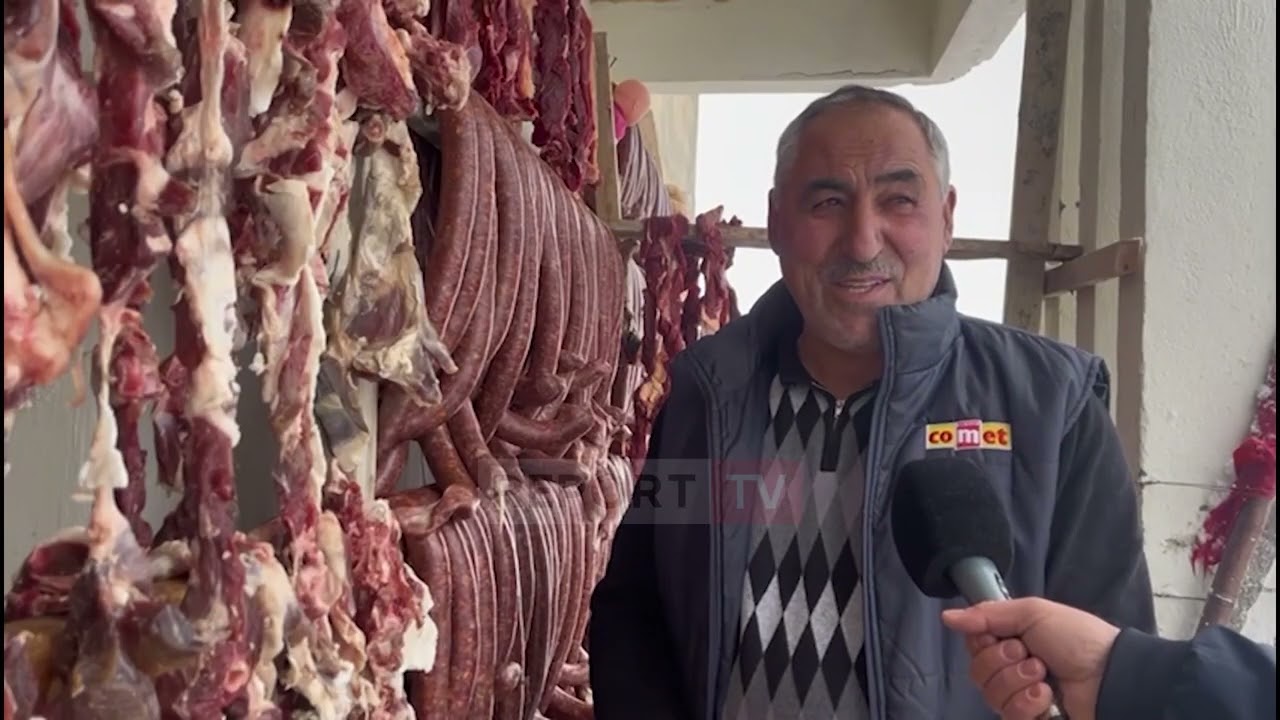Në Shishtavec të Kukësit, aty ku suxhuku thahet në dëborë! Mehmet Bala na tregon sekretet e recetës