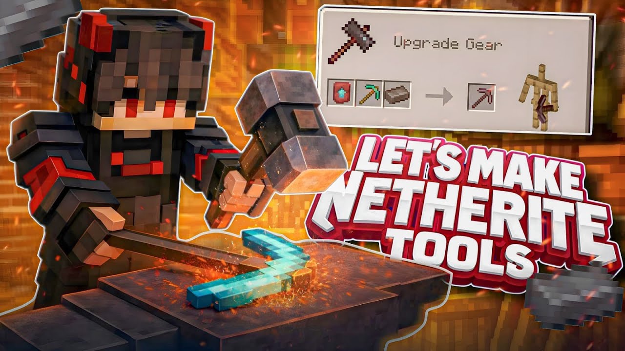 🔴 Let’s Make Netherite Tools In Minecraft Live | IPad Pro M4