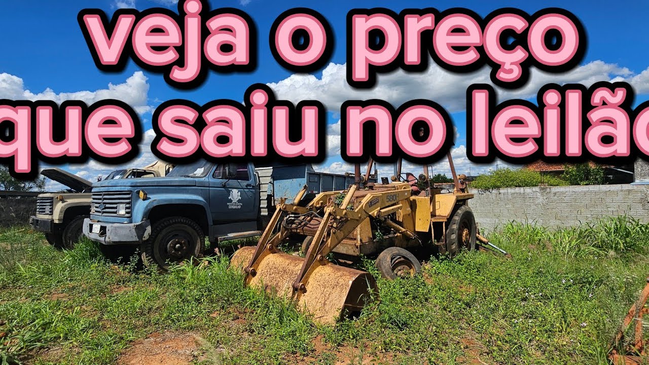 Vamos acompanhar o leilão da prefeitura de cerquilho 