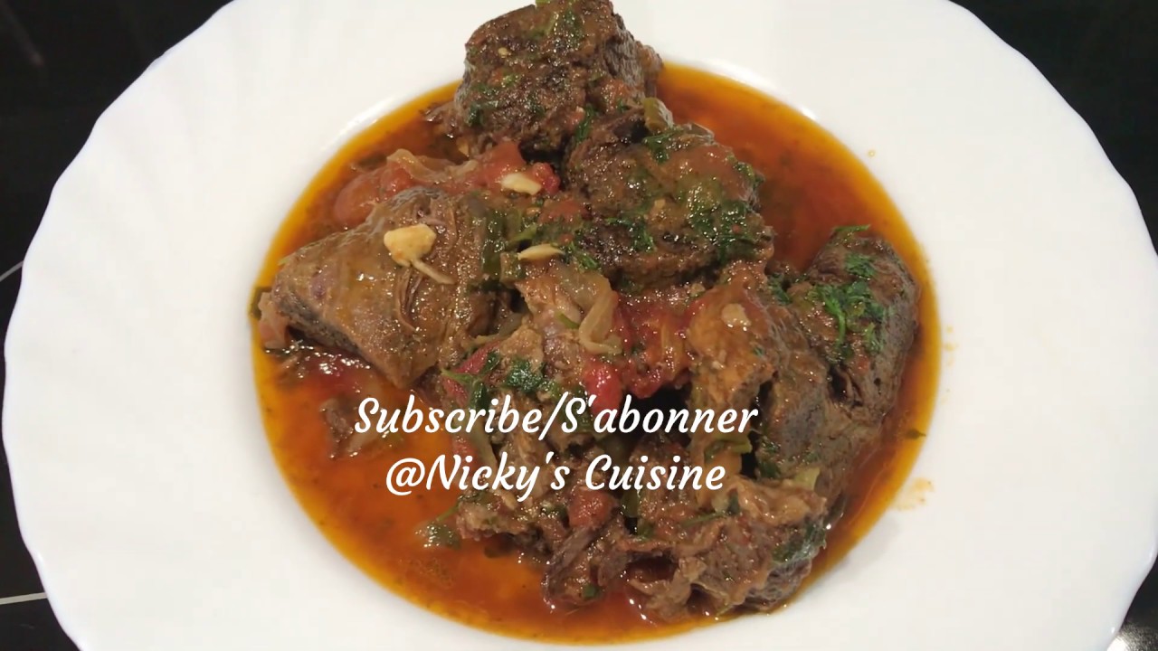 Ngombe ya Mikuwa//Beef Stew