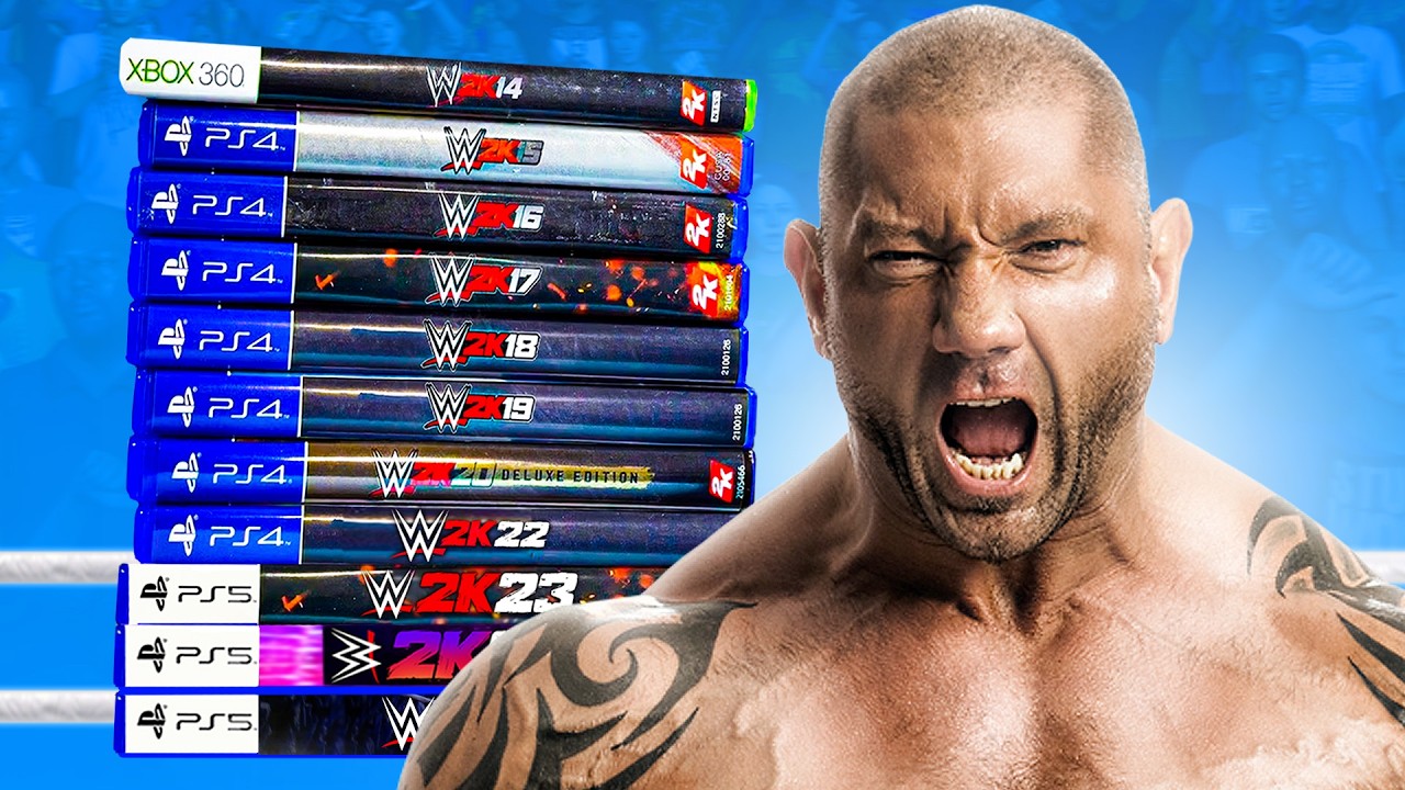 Hitting a Batista Bomb in Every WWE 2K Game!