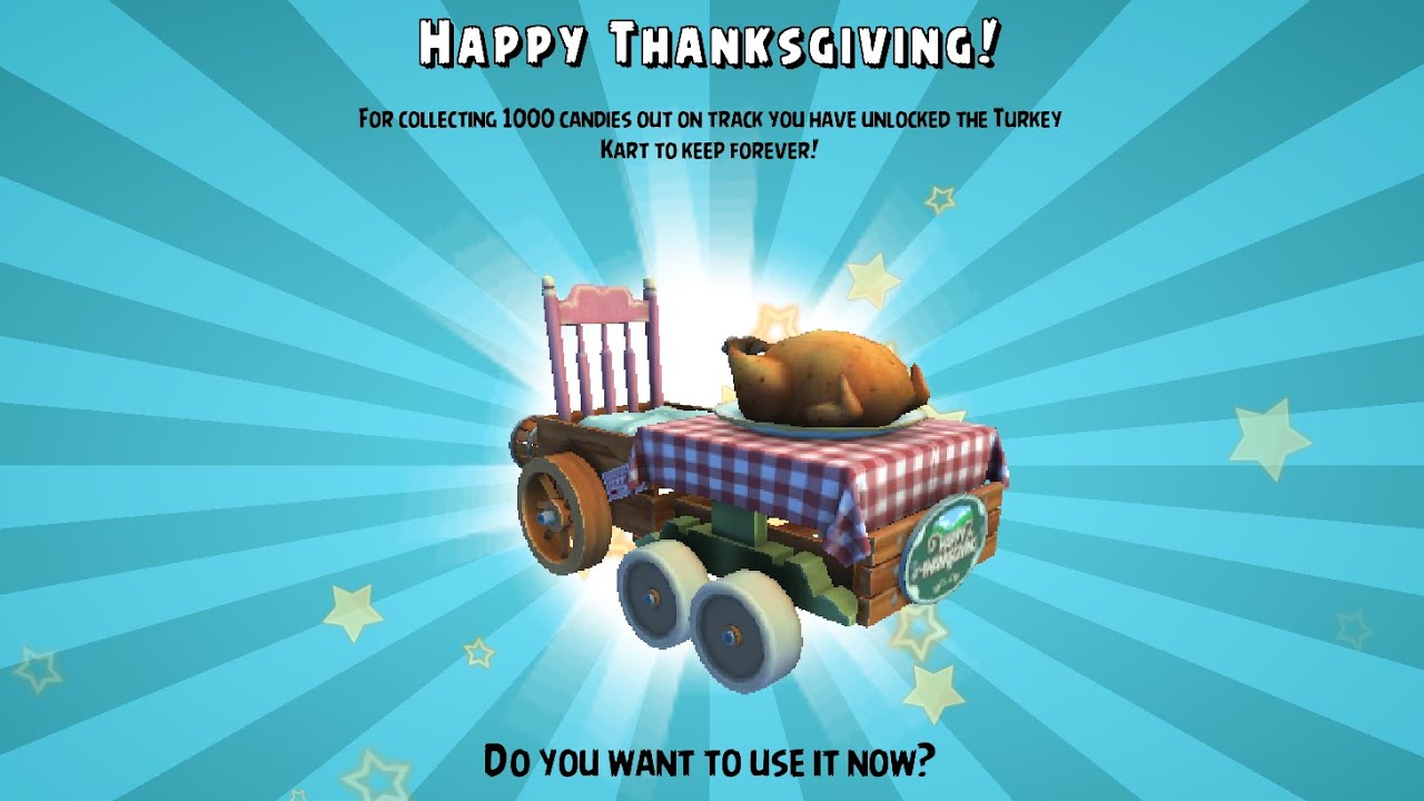 Angry Birds GO!: Thanksgiving update - Turkey Kart