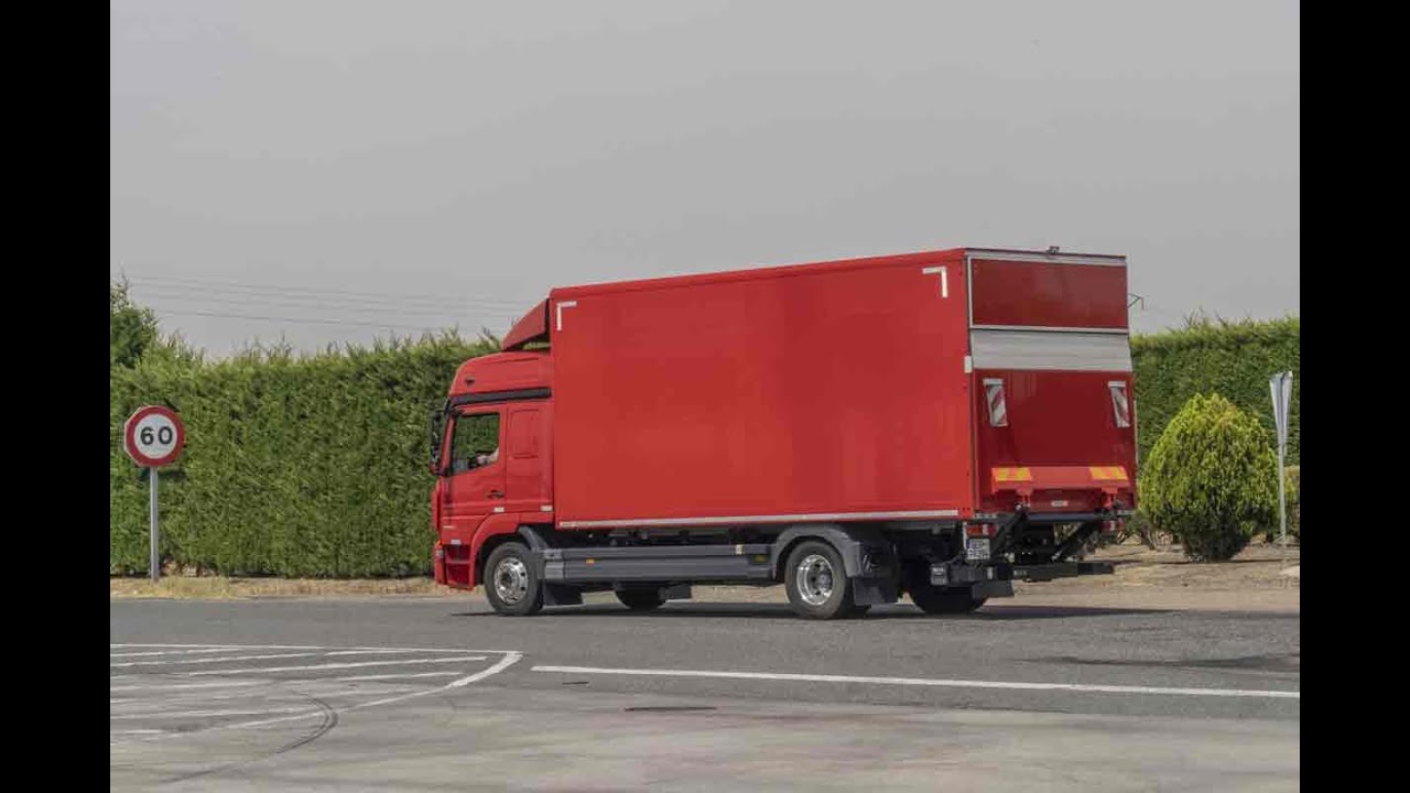 Prueba MB Atego 1230 L 4X2 Furgón Encamion