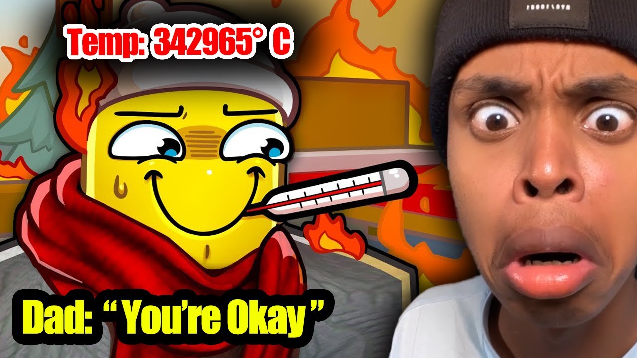 Convince Parents You're SICK To Stay HOME | Roblox Need More Heat