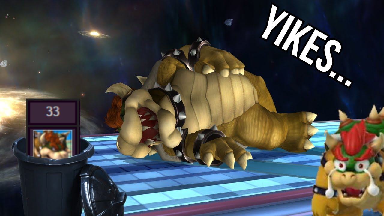 Bowser in Brawl is...eh....