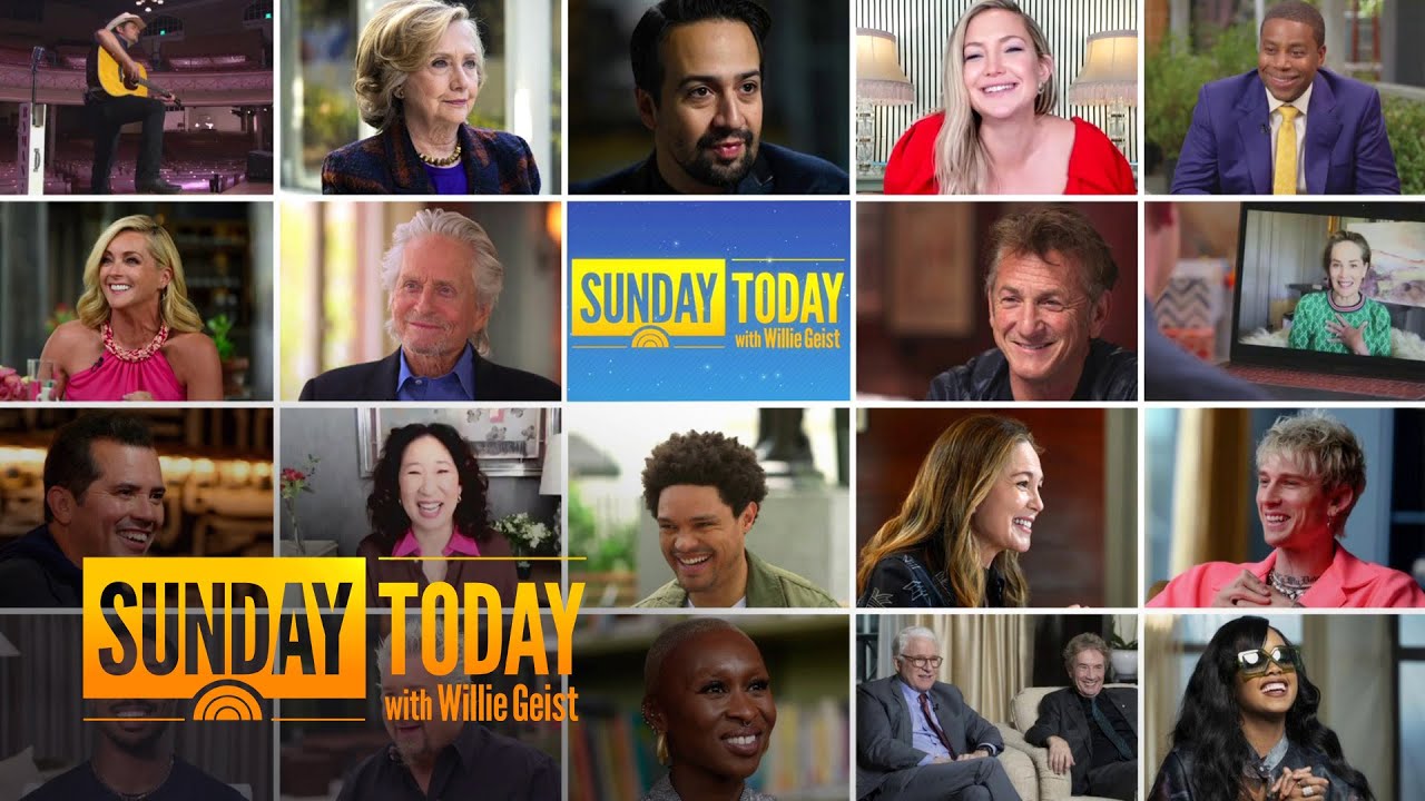 Look Back At Willie Geist's Sunday Sitdowns In 2021
