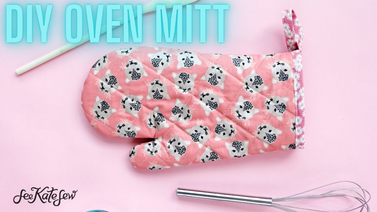 Oven Mitt Sewing Tutorial and Pattern