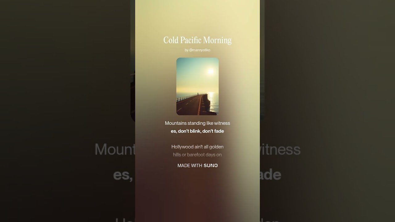 Cold Pacific Morning