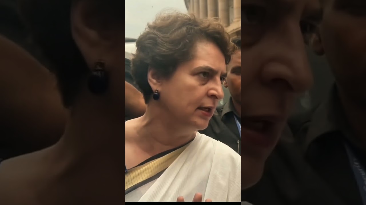 priyanka gandhi inc congress modi protest parliament police detain bus force brave baddie fight delh