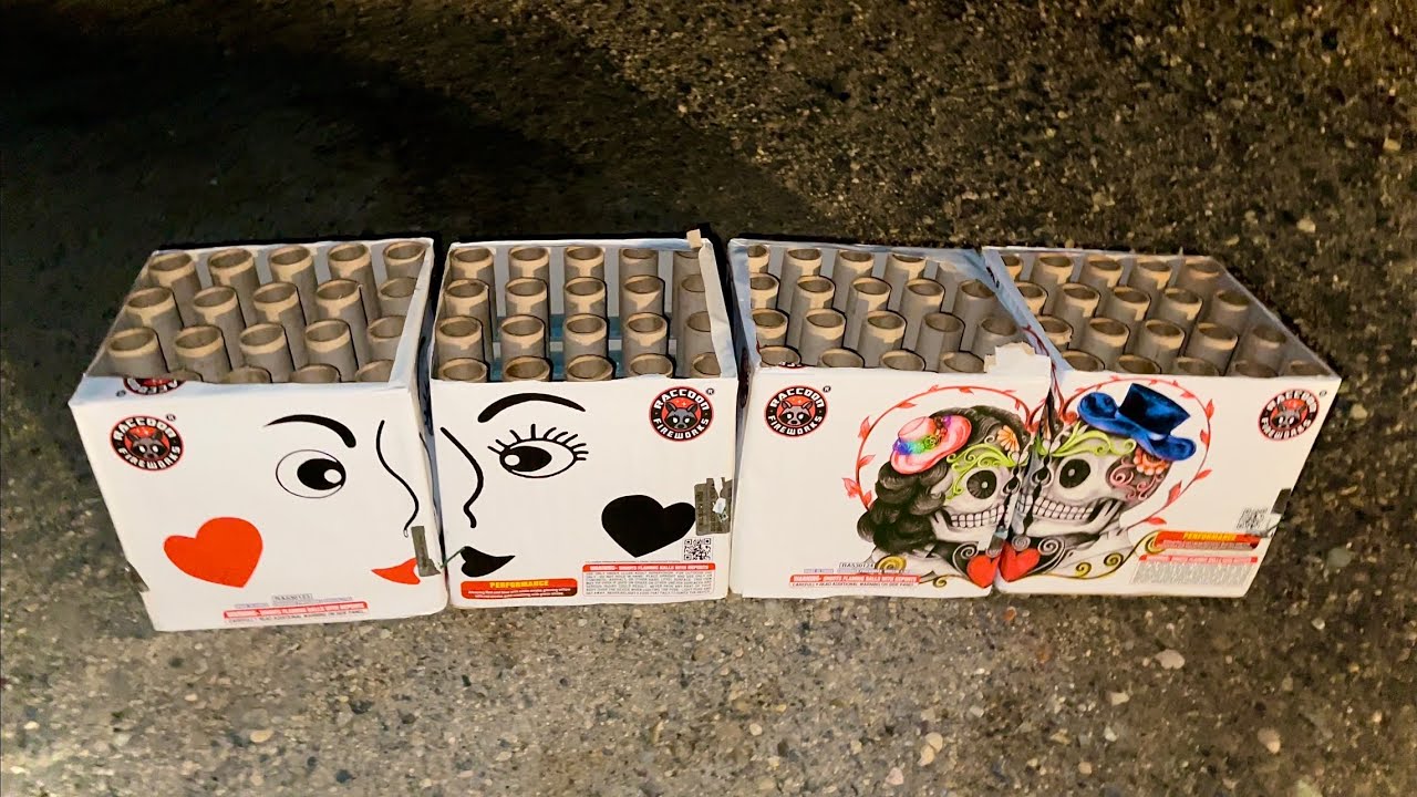 THE PERFECT MATCH RACCON FIREWORKS - VALENTINES DAY
