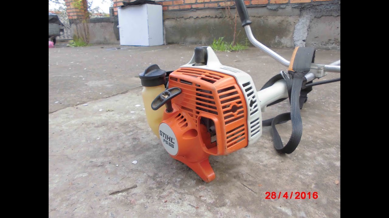 Ремонт карбюратора бензокосы STIHL FS55