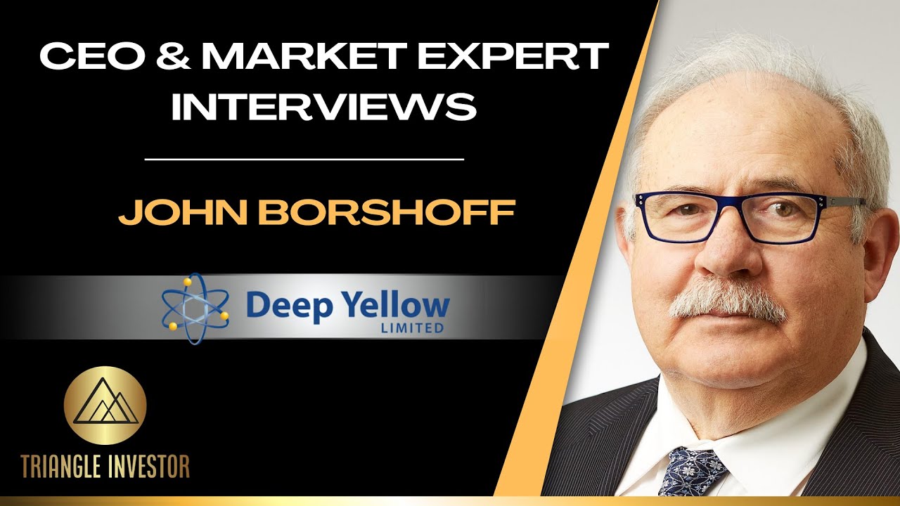 One hour interview with John Borshoff, Deep Yellow CEO