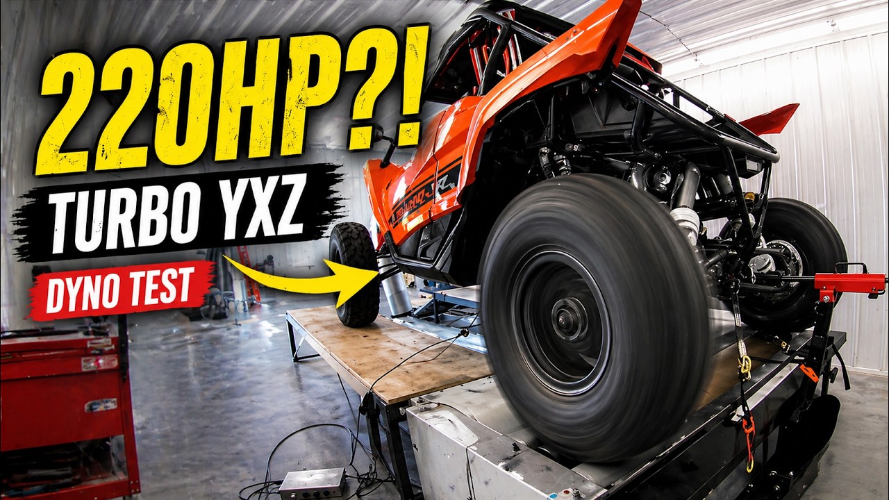 TURBO YXZ on the DYNO