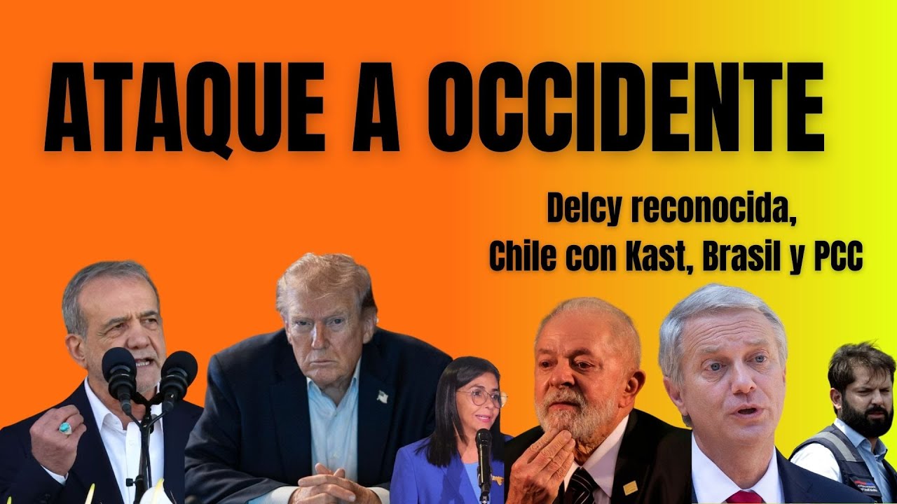 Ir&aacute;n ataca Occidente | EE.UU. declara victoria militar | Delcy jefe de Estado | Kast Chile