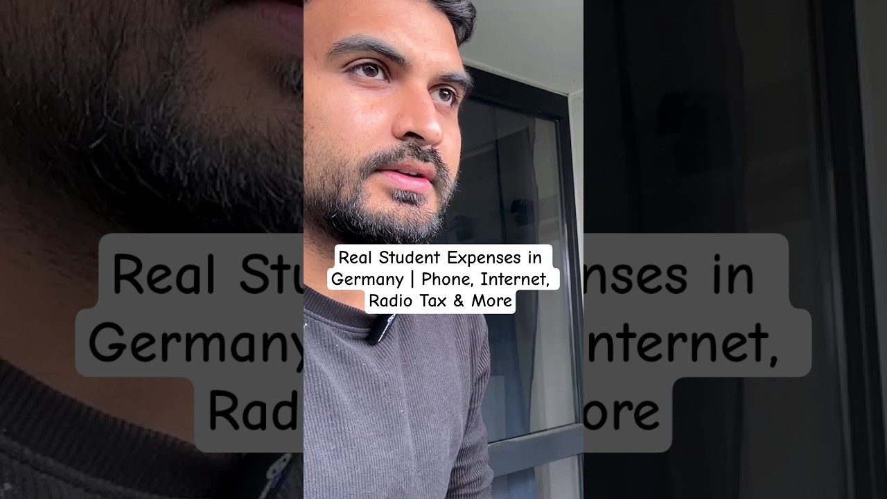Real Student Expenses in Germany | Phone, Internet, Radio Tax & More